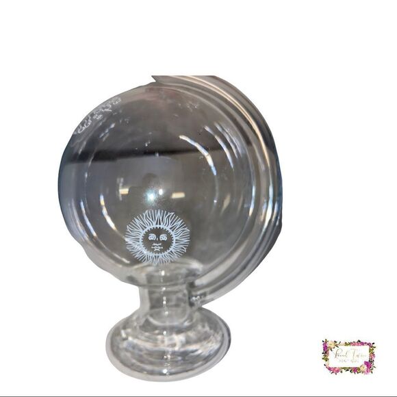 Hand Blown Glass Weather Predictor- Globe Shape Bottle Decorative Barometer 🌤 - Picture 4 of 9